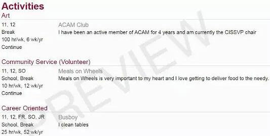 国际高中生申请文书中课外活动要怎么写能吸引美国名校招生官注意？